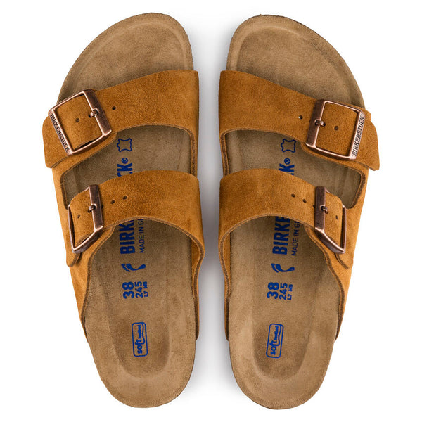 Birkenstock Mink Brown Soft Bed Suede Arizona Sandal – WITTMORE