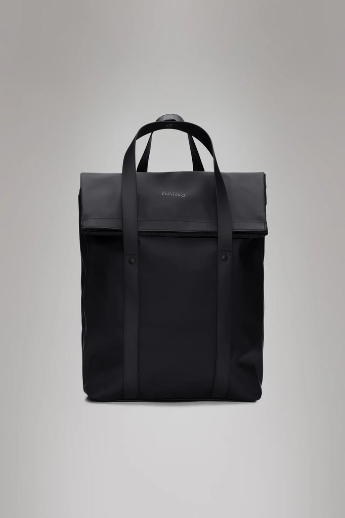 Rains Black 2 Way Tote Backpack – WITTMORE Rains Black 2 Way Tote Backpack – WITTMORE