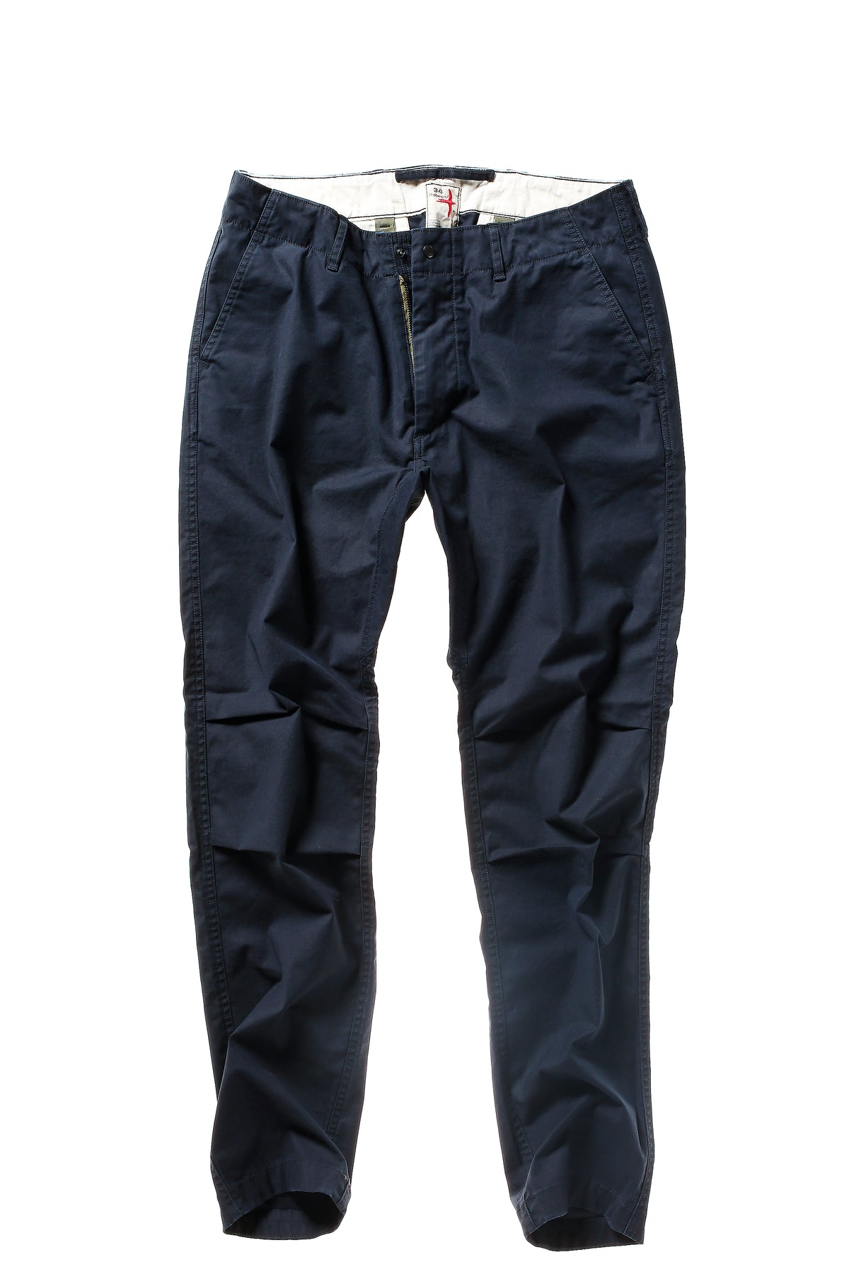 Relwen Dark Navy Blue Dura Flex Chino Pant – WITTMORE