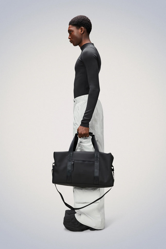 gym bag rains Rains Black Trail Gym Bag