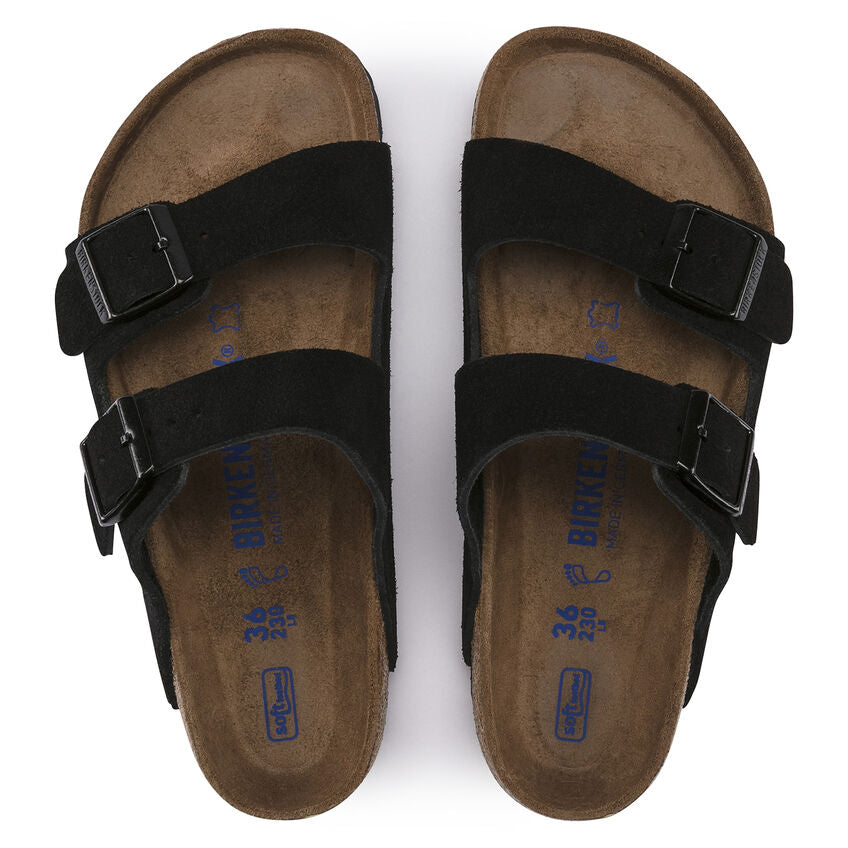 Birkenstock deals black suede