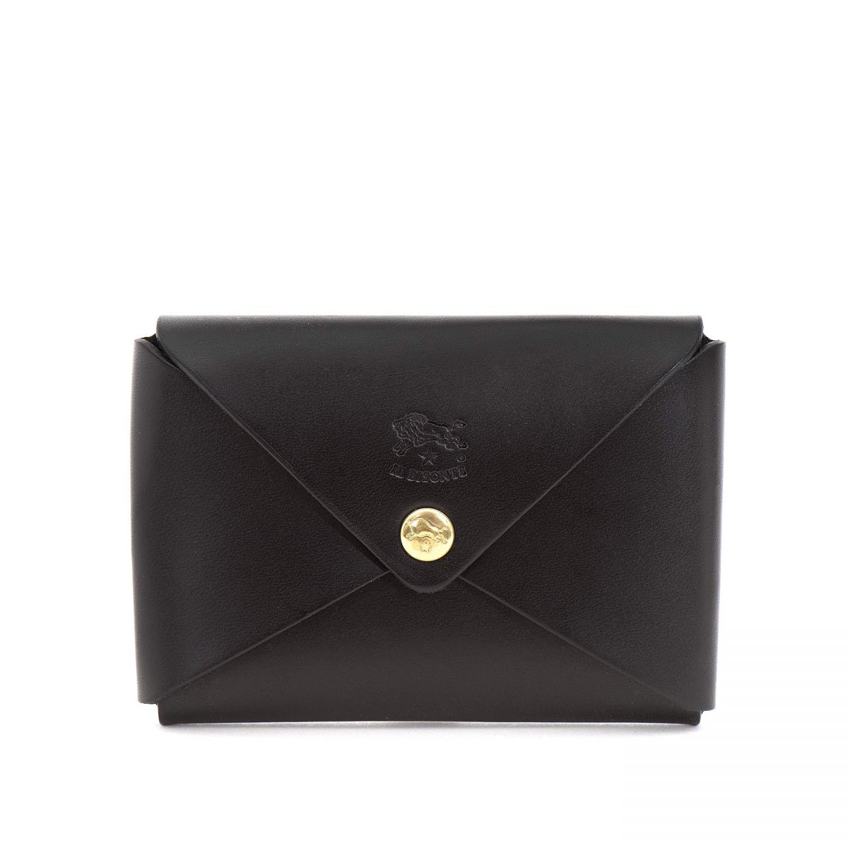 Il Bisonte Black Snap Envelope Leather Card Case – WITTMORE